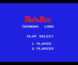 Twinbee (1986, MSX, Konami) | Generation MSX