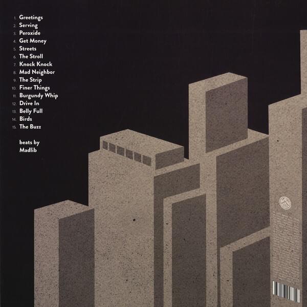 MED BLU MADLIB - BAD NEIGHBOR 2LP レコード MED, Blu, Madlib / Bad