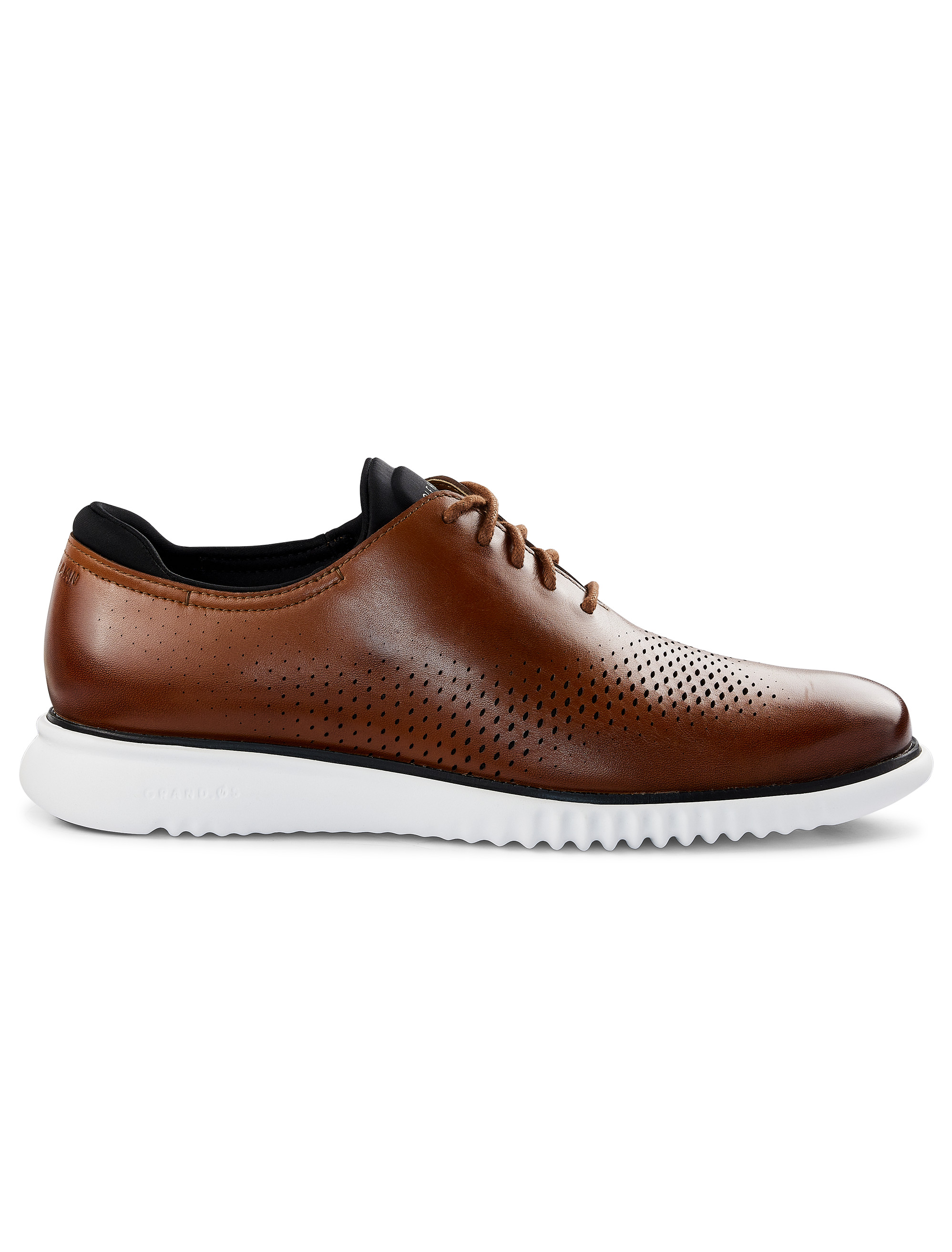 Big + Tall | Cole Haan Zero Grand Laser Wingtip Oxford Shoes | DXL