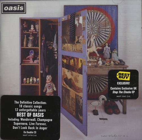 Oasis Stop The Clocks + EP US 3-CD album set (Triple CD) (383302)