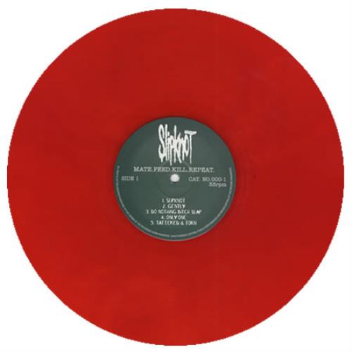 Slipknot Mate. Feed. Kill. Repeat. US vinyl LP album (LP record