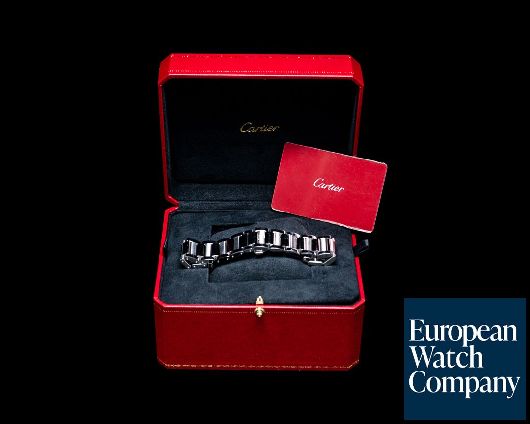 46624) Cartier Tank Solo XL Stainless Steel / Deploy | European