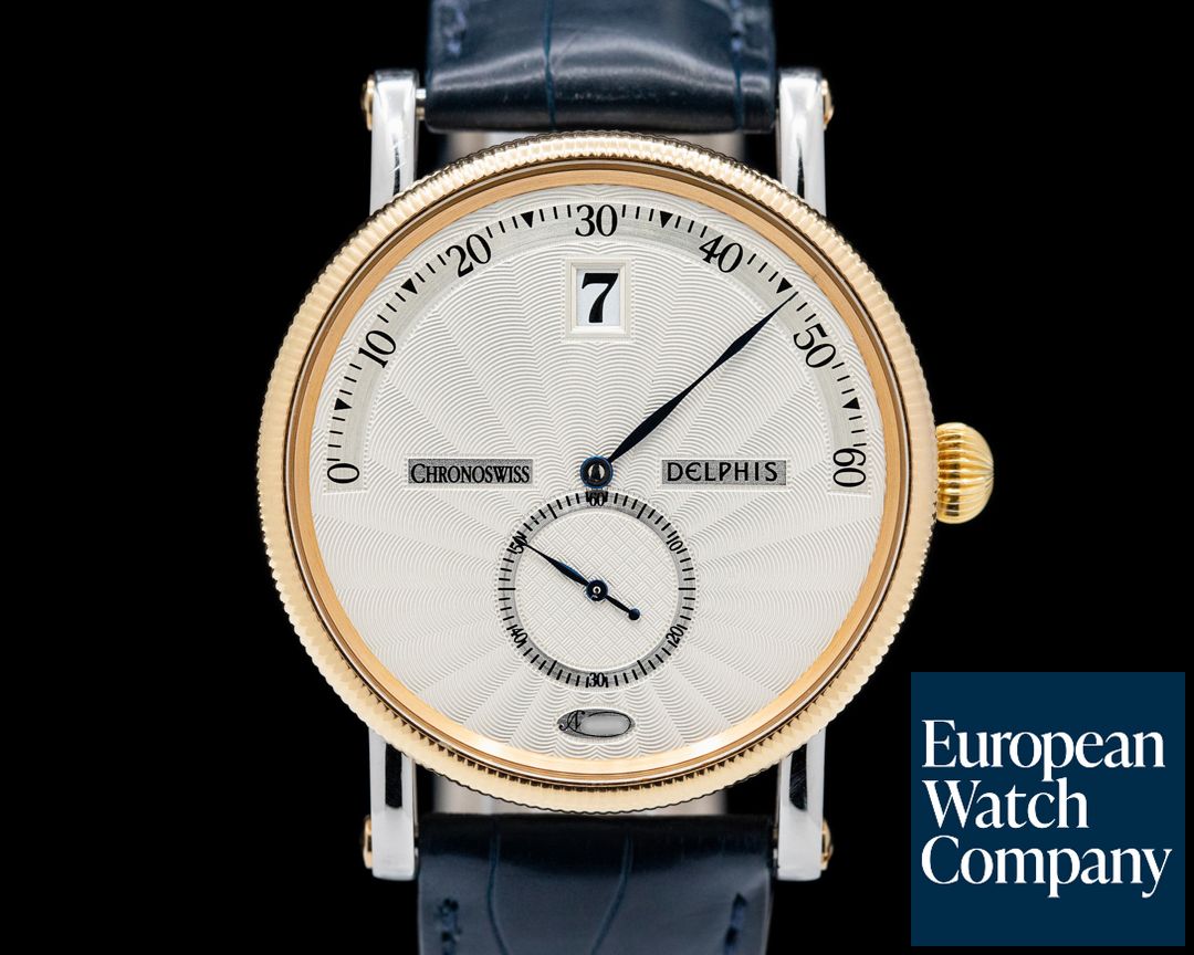 50644) Chronoswiss Delphis Jump Hour Retrograde Minutes SS / 18k