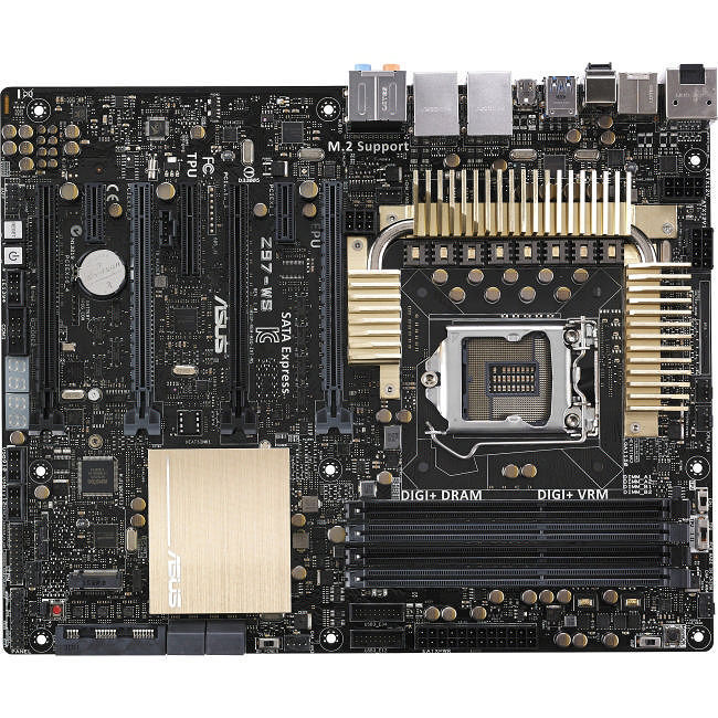 ASUS Z97-WS Workstation Motherboard - 1x Socket H3 LGA-1150
