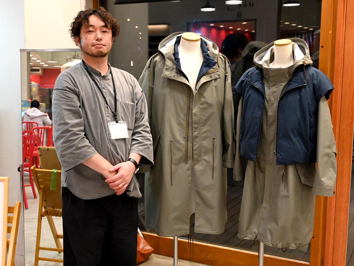 青森のコート工場が地元企画4弾 「あおもり藍」で染めたダウンベスト