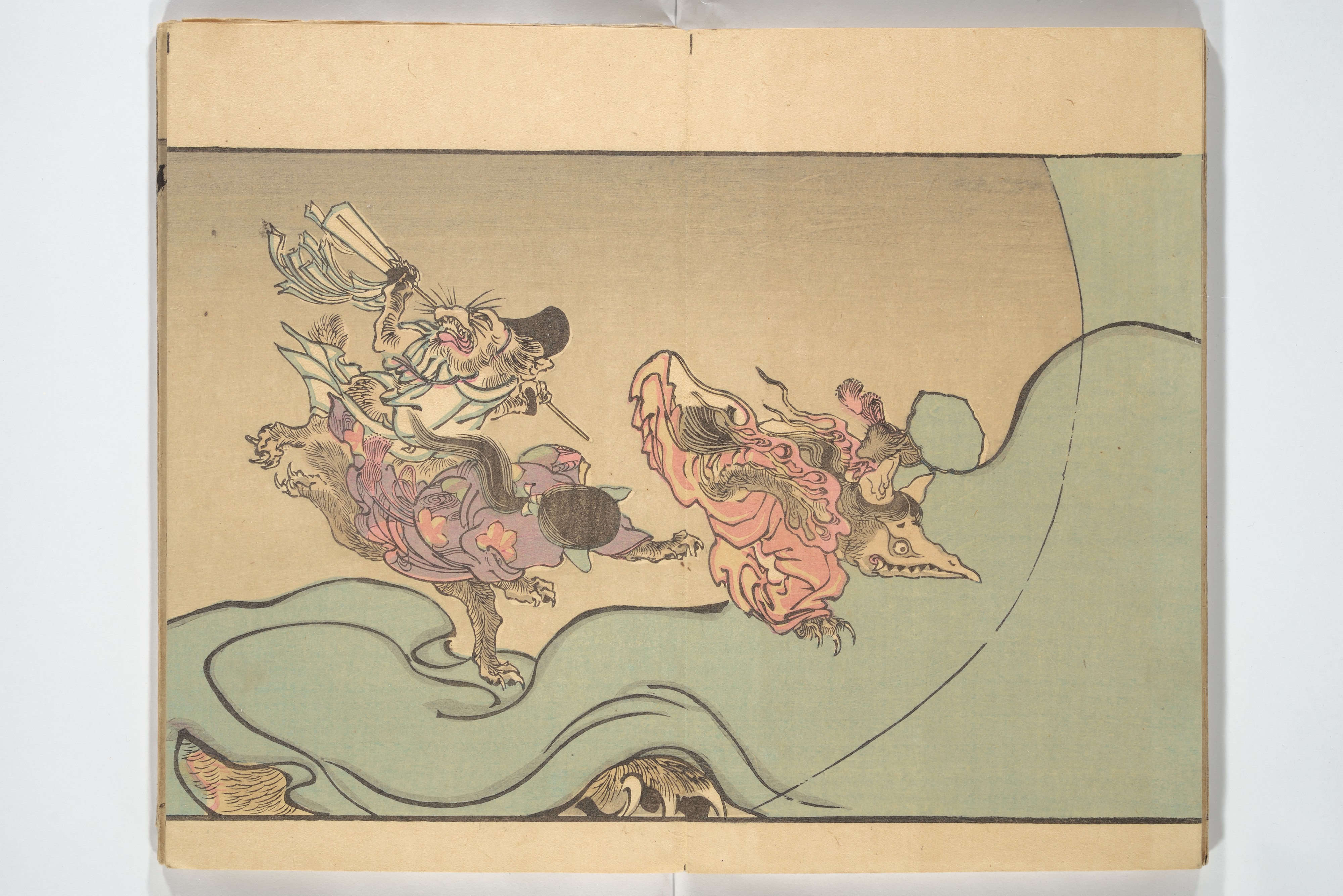 Kawanabe Kyōsai 河鍋暁斎 - Kyōsai's Pictures of One Hundred Demons
