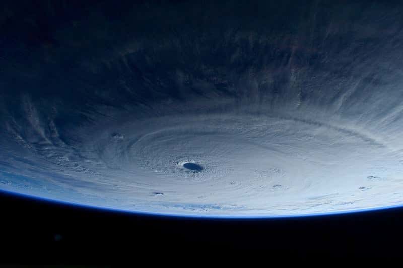 Super-typhoon Maysak looks tranquil from space | New Scientist