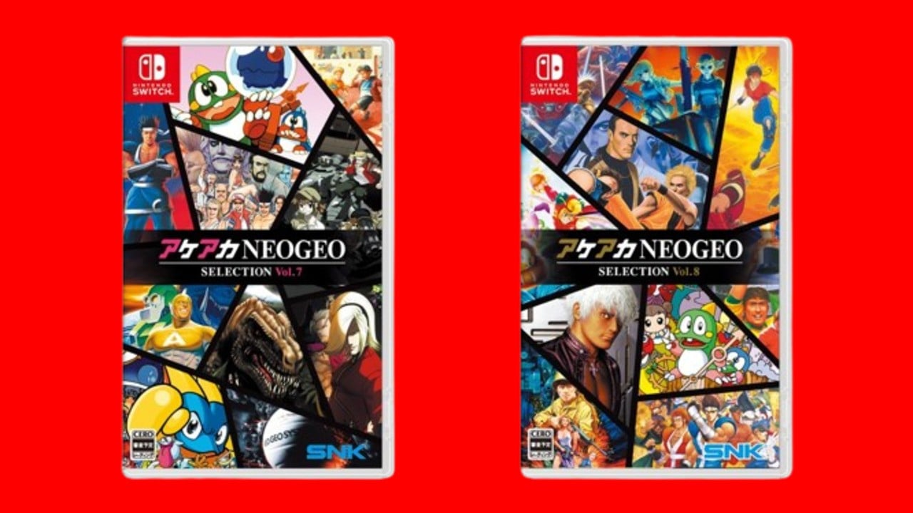 SNK Announces ACA NEOGEO Selection Vol. 7 And Vol. 8 For Switch