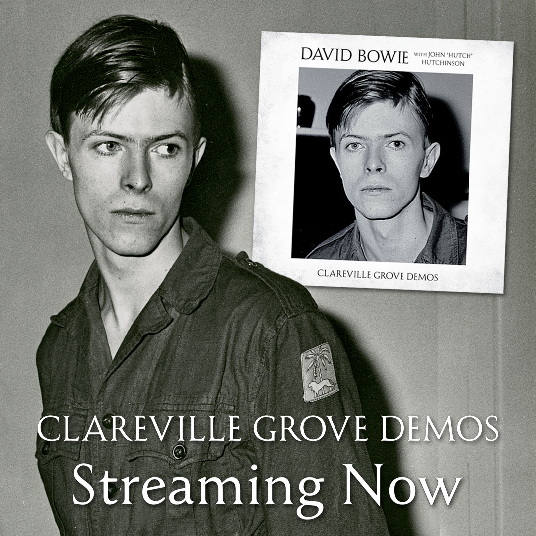 Clareville Grove Demos now available to stream — David Bowie