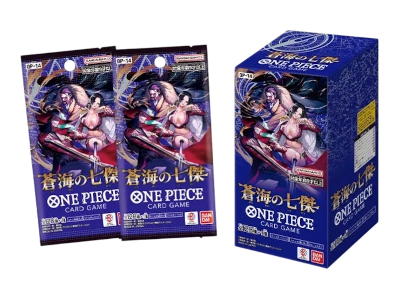2025 Bandai One Piece The Azure Sea's Seven (OP-14) Booster Box