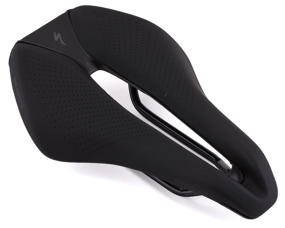Specialized Sitero Saddle (Black) (Chromoly Rails) (155mm