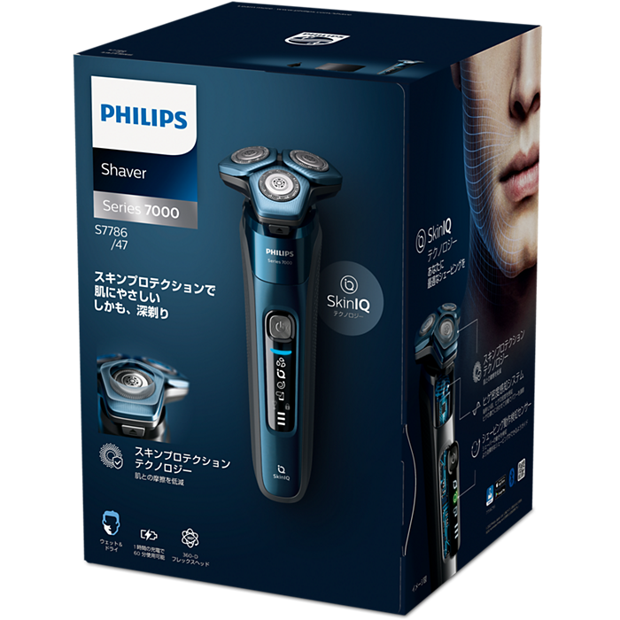 Shaver series 7000 ウェット＆ドライ電動シェーバー S7786/47 | Philips