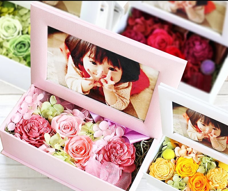 フォトフレーム「KAREN」プリザーブドフラワー | flannerica