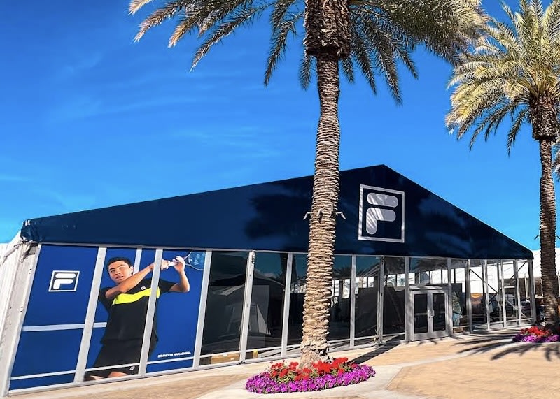 Fila announces new collections, activations for 2024 BNP Paribas Open