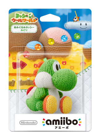 amiibo あみぐるみヨッシー みどり(ヨッシー ウールワールドシリーズ)