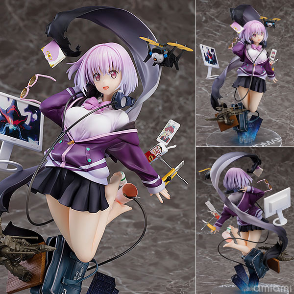 中古】(本体B+/箱B)SSSS.GRIDMAN 新条アカネ ～A wish come true～ 1/7