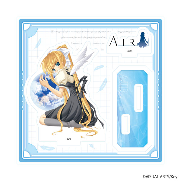 アクリルスタンドプレート「AIR」01/神尾観鈴(公式イラスト)[A3]《在庫