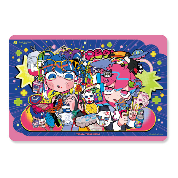 限定販売】寺田てら デスクマット Chroma[雪魚餅(XUEYUBING)]《03月
