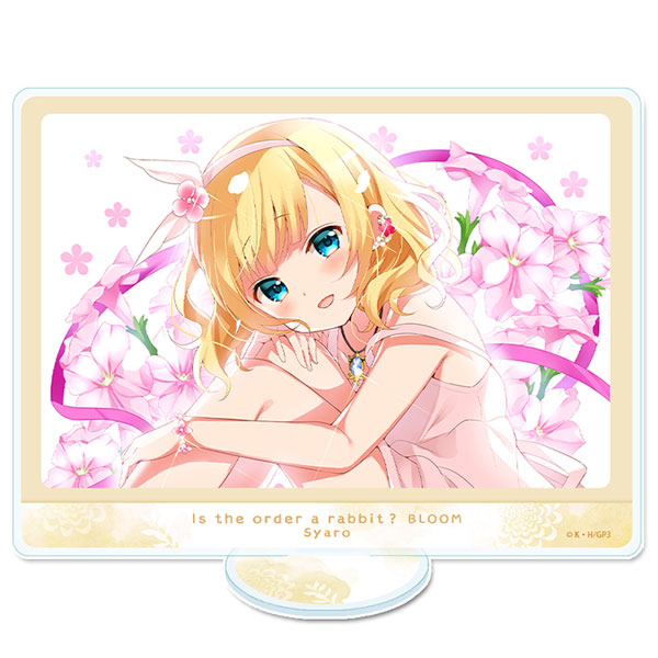 ご注文はうさぎですか？ BLOOM」 アクリルビジュアルボード シャロ