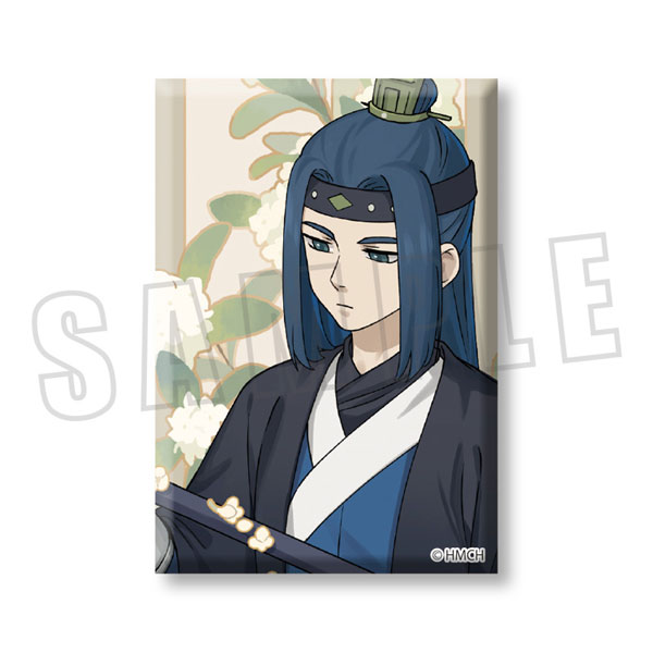 藍渓鎮 羅小黒戦記外伝 スクエア缶バッジ 無限[ACOS]《在庫切れ》