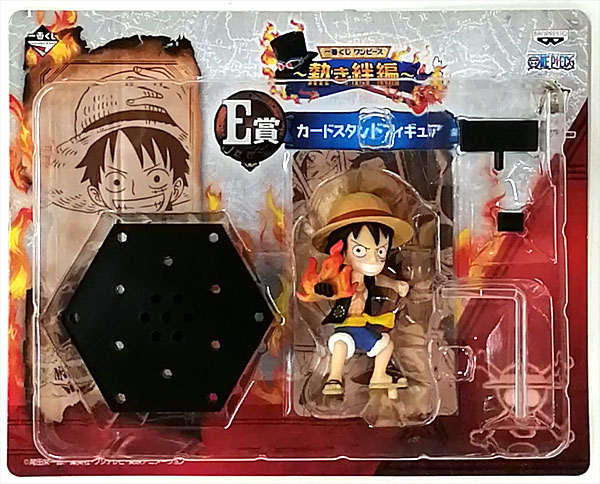 一番くじ ワンピース ～熱き絆編～ E賞 カードスタンドフィギュア