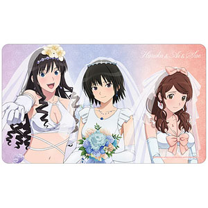 アマガミSS+plus 描き下ろし 集合 ウェディング水着ver. マルチデスク