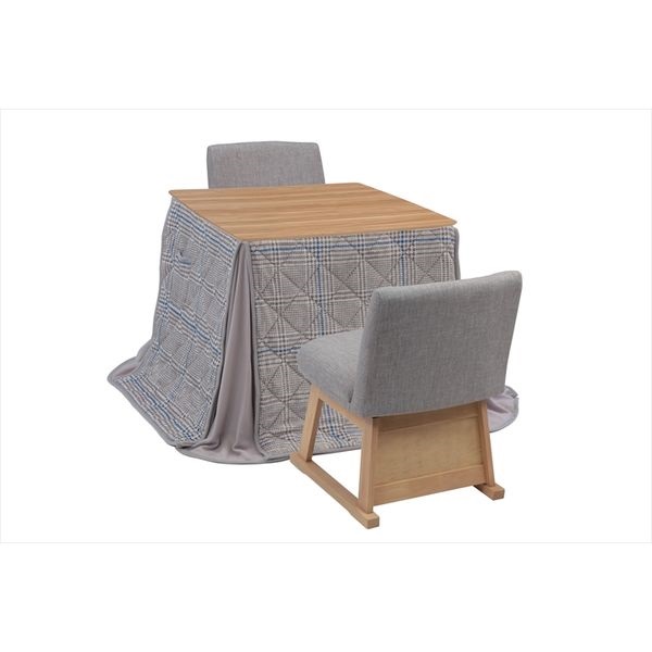 木目調ダイニングこたつ 4点セット （正方形2人用） | イオンスタイル