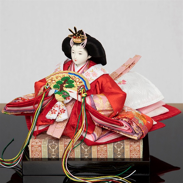 福仙 親王収納飾り「いろは雛 あいな」 4532365193012 ひな人形 雛人形