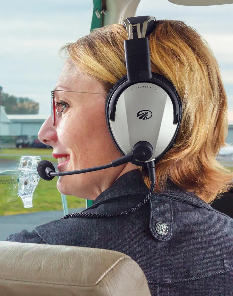 パイロット用ヘッドセット - Zulu 3 - Lightspeed Aviation, Inc