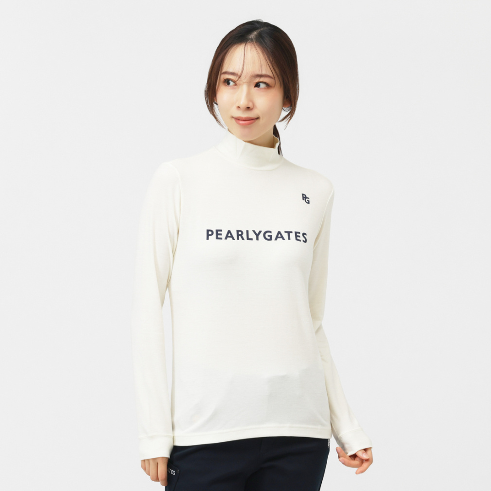 パーリーゲイツ レディース ゴルフウェア 長袖シャツ 秋 冬 PG is PG