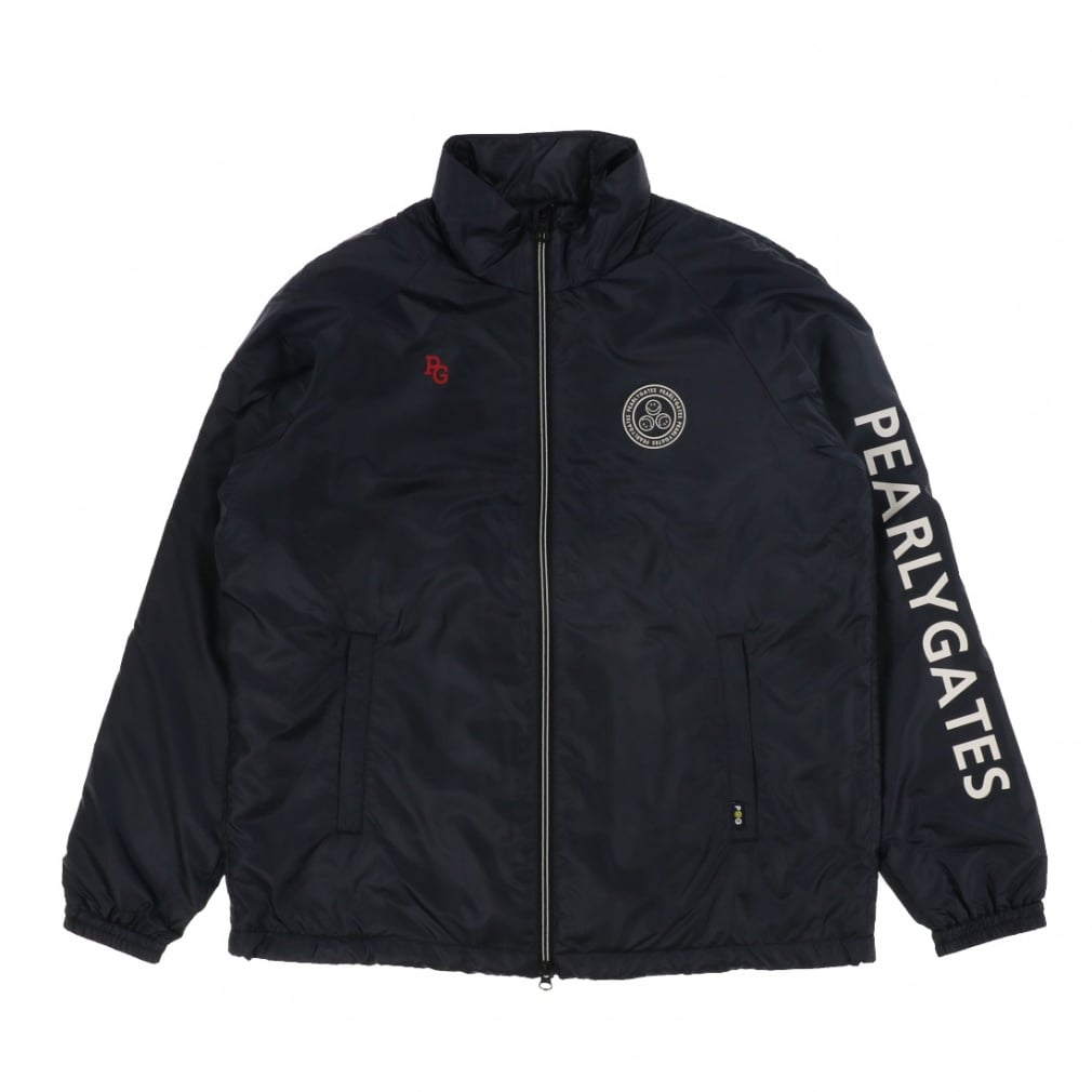 パーリーゲイツ レディース ゴルフウェア 長袖ウインドブレーカー 秋