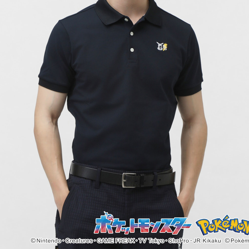 パーリーゲイツ ゴルフウェア 半袖シャツ 春 夏 【ポケモン