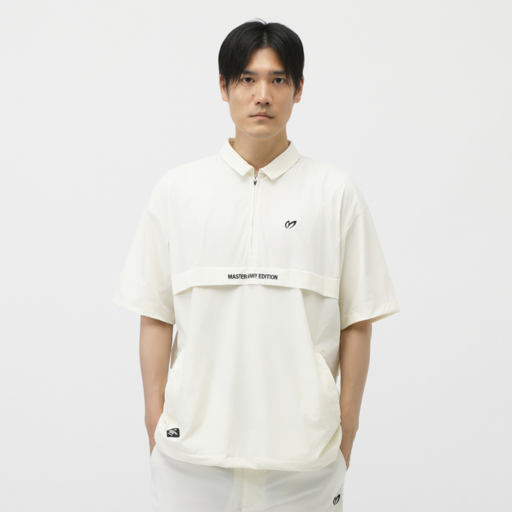 マスターバニーエディション ゴルフウェア 半袖ウインドブレーカー 春