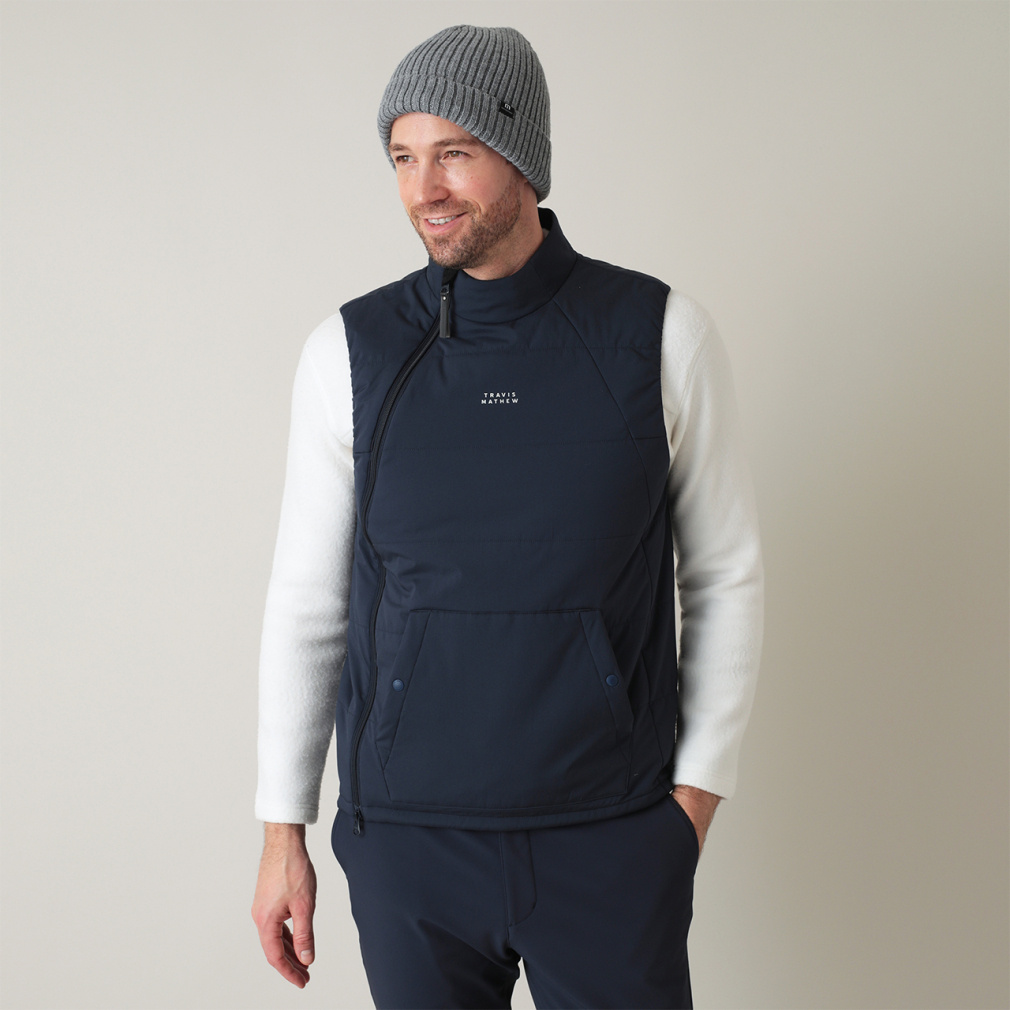 トラヴィスマシュー ゴルフウェア 中綿ジャケット 秋 冬 Padding Vest