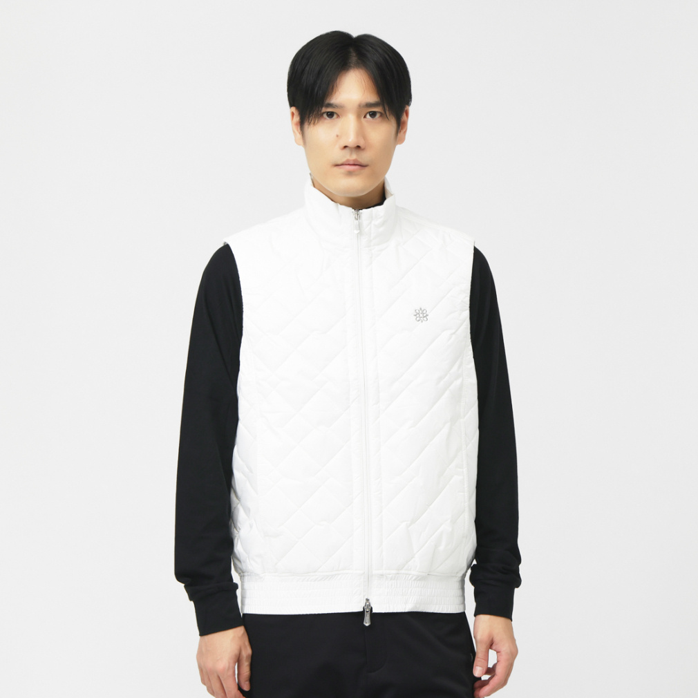 セントアンドリュース ゴルフウェア ベスト 秋 冬 ドットストレッチ