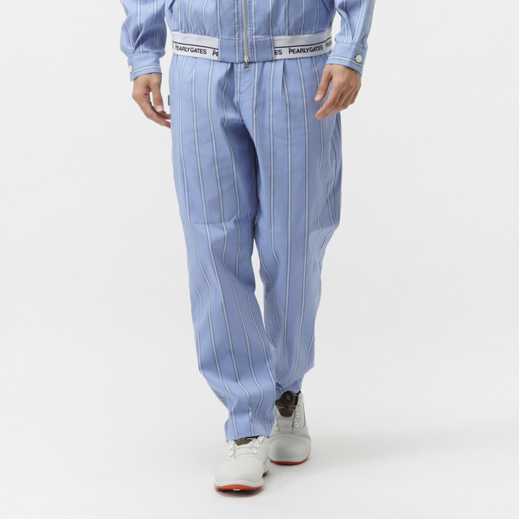 パーリーゲイツ ゴルフウェア スラックス 春 夏 先染オックス