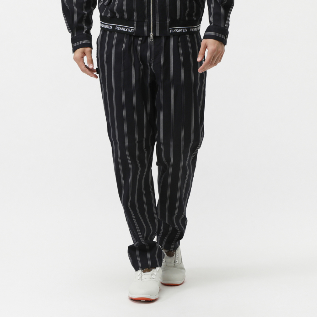 パーリーゲイツ ゴルフウェア スラックス 春 夏 先染オックス