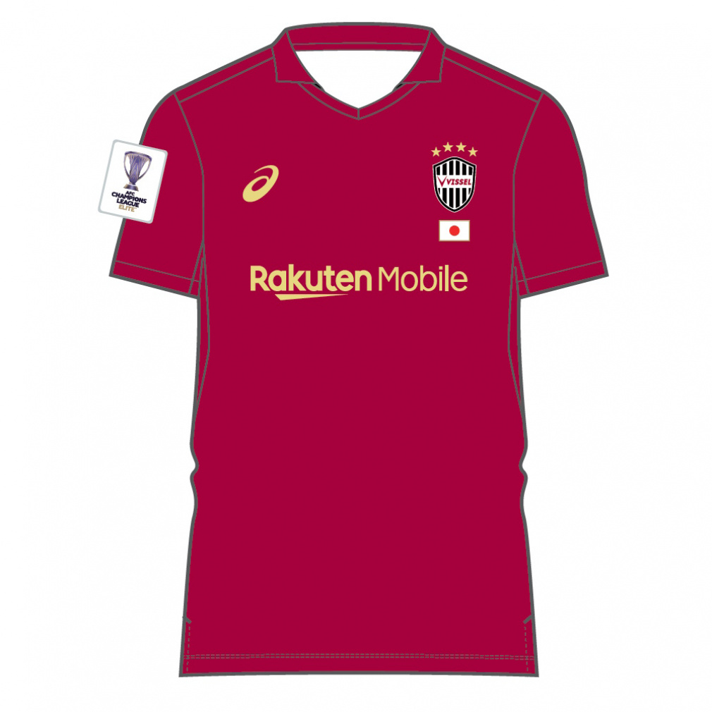 アシックス メンズ サッカー 2025/26 ヴィッセル神戸 ACL レプリカ