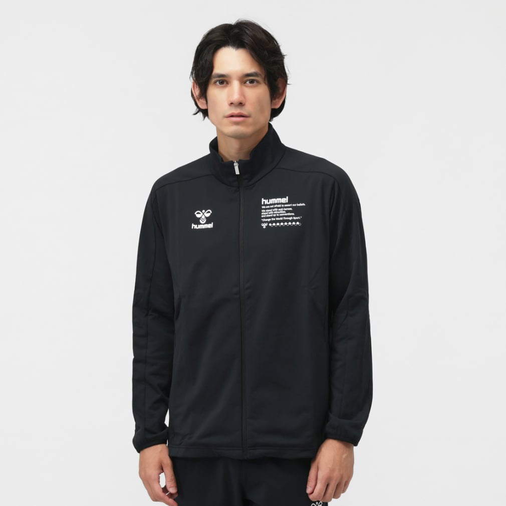 ヒュンメル メンズ 長袖 ジャージ ジャケット ジャージトップ