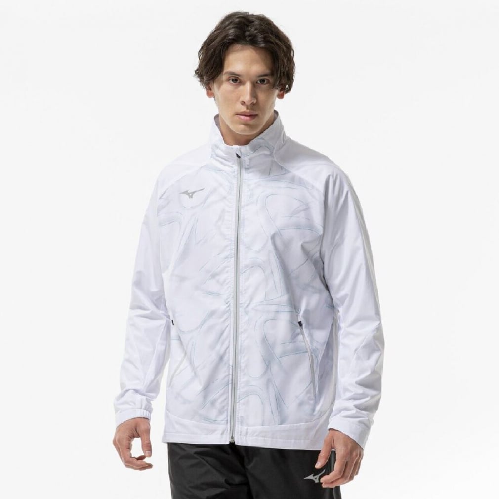 ミズノ メンズ ウインドジャケット ブレスサーモウォーマージャケット