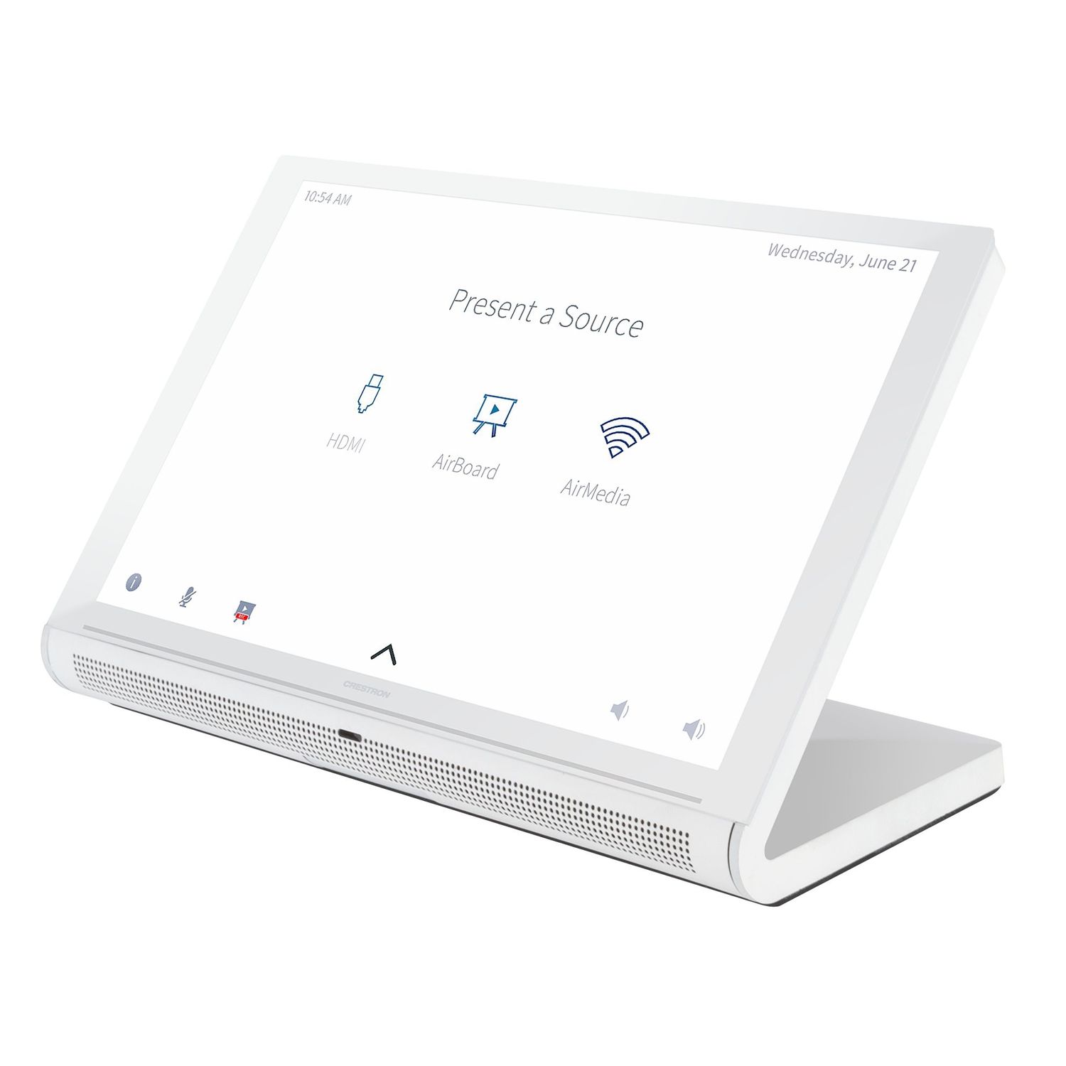 Home automation system touch screen - TS-1070-W-S - CRESTRON