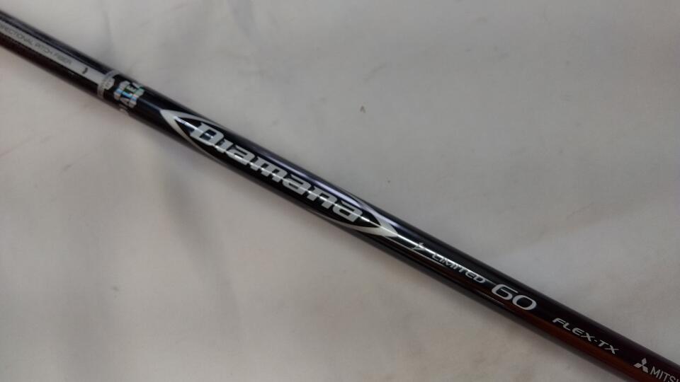 ディアマナ D-LIMITED 60（TX）スリーブ付 シャフト (テーラーメイド