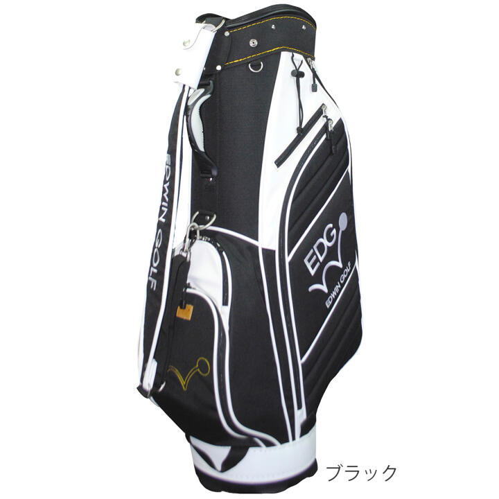 メンズ レディース 9.5型キャディバッグ 2023 ゴルフバッグ EDCB-3478