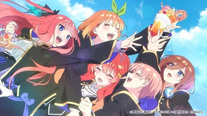 五等分のプリンセス ～幻想と深淵と魔法学院～』新規オリジナル