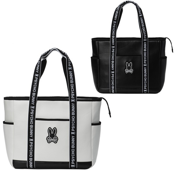 サイコバニー ゴルフ トートバッグ FLAGSHIP Psycho Bunny PBMG5SB4 お