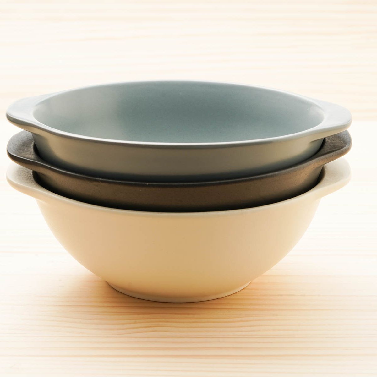 ラーメン鉢 3個セット 直火OK ラーメン どんぶり ヌードルボウル 黒