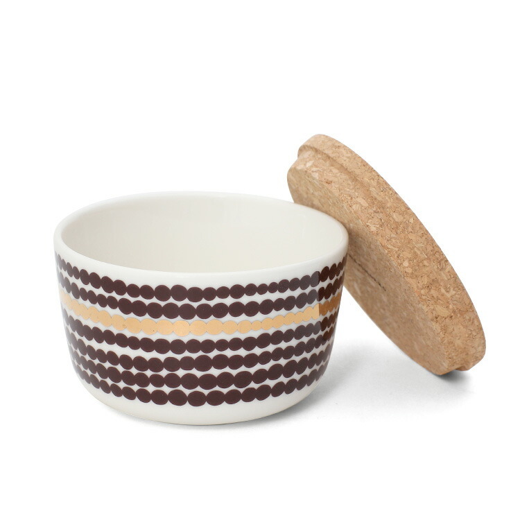マリメッコ ラシィマット ボウル 250ml 2個セット クレイ/ダークワイン