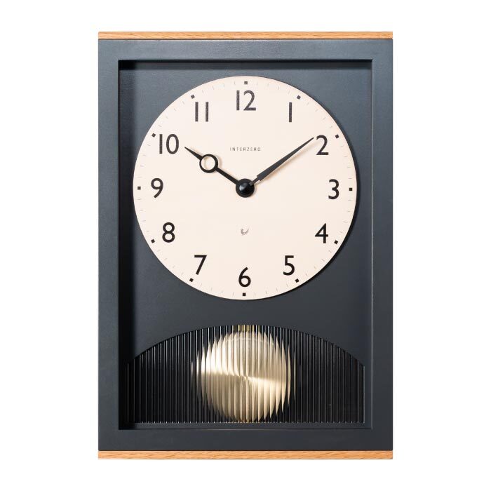 掛け時計 おしゃれ 振り子時計 木製 【選べる特典付】 アーチの振り子