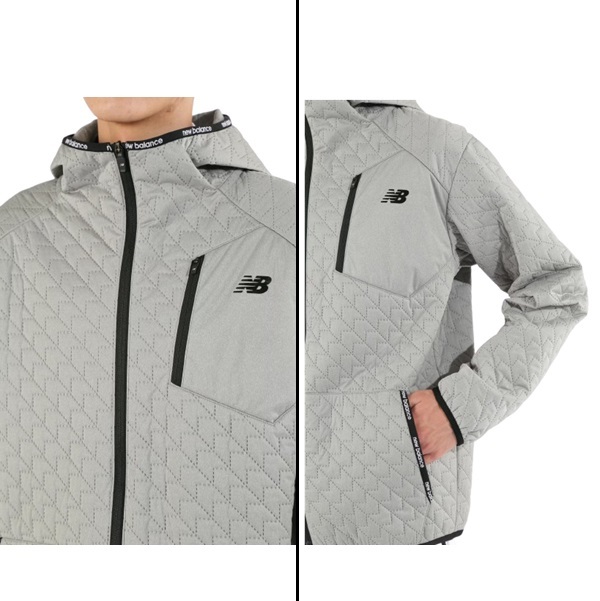 ニューバランス ゴルフ メンズ ブルゾン 防風 撥水 保温 キルト