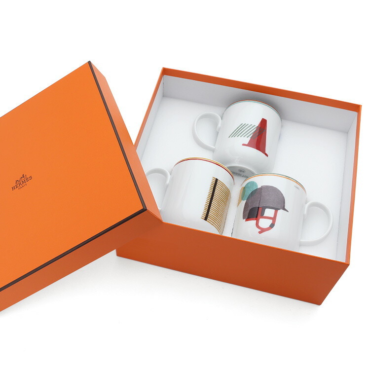 エルメス ソー・エルメス マグカップ 300ml 3個入り SAUT HERMES